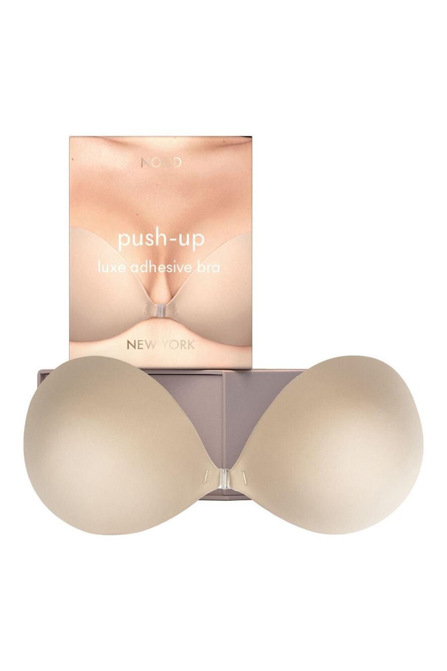 NOOD Nude (No 3 Buff) B Cup Push-Up Luxe Adhesive Bra